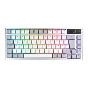 ASUS ROG Azoth Tastatur kabellos weiß