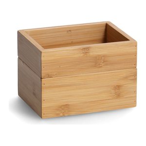 Zeller Aufbewahrungsboxen-Set braun, 1 Set