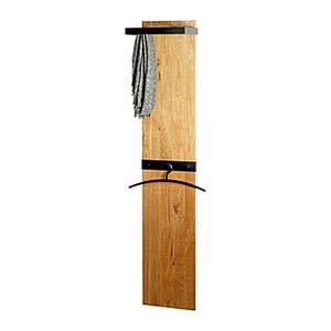 HAKU Möbel Wandgarderobe 54337 eiche Holz 5 Haken 35,0 x 175,0 cm, 1 St.