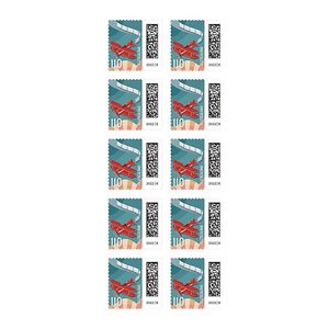 Deutsche Post 1,10 € Briefmarken "Luftpost" selbstklebend, 10 St.