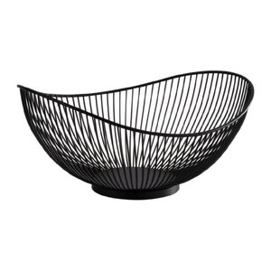 APS Obstschale SVART schwarz 25,5 x 29,5 cm, 1 St.