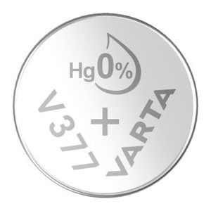 VARTA Knopfzelle V 377 Silber 1,55 V, 1 St.