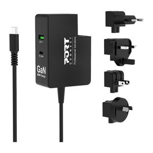 Port USB-C Ladegerät GaN 100W USB-C/A Reiseadapter