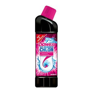 GUT&GÜNSTIG POWER CHLOR WC-Reiniger Chlor, 750 ml