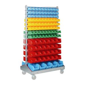 Allit Kleinteileregal ProfilPlus Depot 455920 silber 120,0 x 73,0 x 204,0 cm