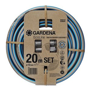 Gardena EcoLine Schlauch 13 mm (1/2") 20 m mit Systemteilen