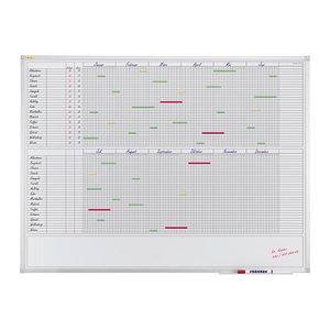FRANKEN X-tra!Line Jahresplaner, blanko 120,0 x 90,0 cm