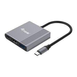 Equip Dock 3-1 USB-C->HDMI,USB-A,100W USB-C 0.25m