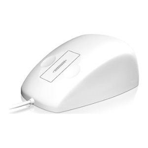 KeySonic Wasserdichte Maus IP68 Silikon KSM-5030M-W Weiá