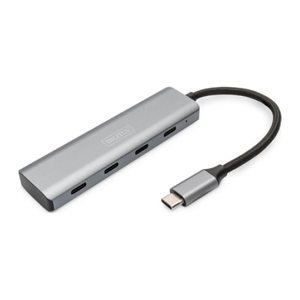 DIGITUS USB-Hub DA-70246 4-fach grau