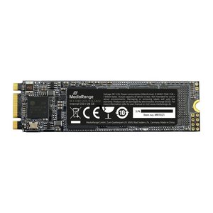 MediaRange M.2 SSD SATA 3 128GB TLC NAND schwarz