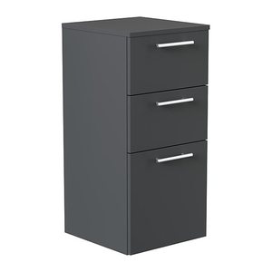POSSEIK Bad-Hängeschrank 75 grafit 36,8 x 35,2 x 75,0 cm