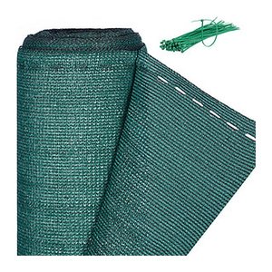 relaxdays Windschutznetz dunkelgrün 10,0 x 1,0 m
