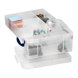 Really Useful Box Aufbewahrungsbox 21,0 l transparent 45,0 x 35,0 x 20,0 cm, 1 St.