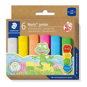 STAEDTLER Straßenmalkreide Noris junior 6 Stk. retail