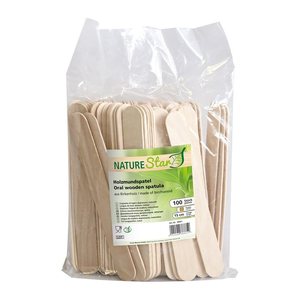 HYGOSTAR Mundspatel Bio, Holz, 100 St.