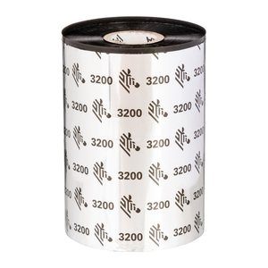 ZEBRA 3200 schwarz Thermo-Druckfolien, 12 Rollen