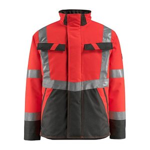 MASCOT® unisex Warnjacke Penrith rot, anthrazit Größe XL