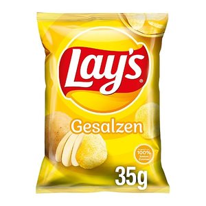 Lay´s® gesalzen Chips 20x 35,0 g, 20 St.