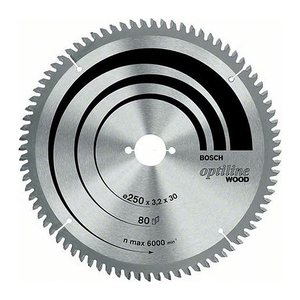 BOSCH Optiline Wood Kreissägeblatt 305,0 mm, 60 Zähne, 1 St.