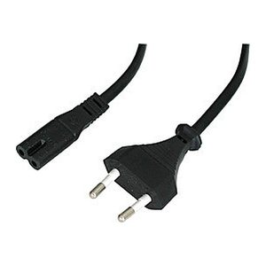 LINDY IEC-Netzkabel Euro-Netzstecker-IEC 320 C7 2m