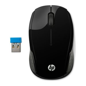 HP 200 Maus kabellos schwarz