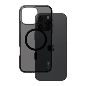 CARE by PanzerGlass® SMOKEY CASE Handy-Cover für Apple iPhone 16 Pro Max schwarz