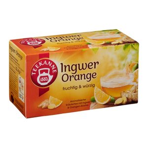 TEEKANNE Ingwer Orange Tee 18 Portionen