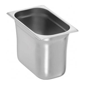 Bartscher GN-Behälter Top Line 1/4 silber 5,5 l, 1 St.