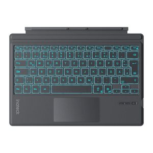 inateck Keyboard Surface gray, Sureface GO 1-4 Com. QWERTZ