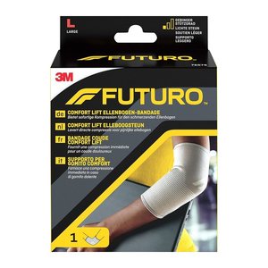 FUTURO™ Ellenbogenbandage Comfort Lift 76579DABI, Gr. L grau 28,0-30,5 cm, 1 St.
