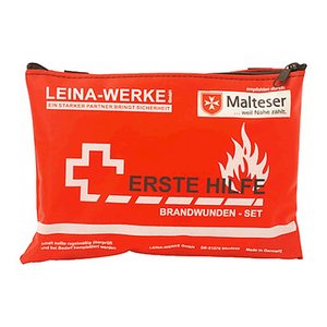 LEINA-WERKE Erste-Hilfe-Tasche Brandwunden-Set rot