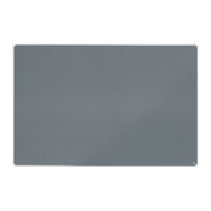 nobo Pinnwand Premium Plus 180,0 x 120,0 cm Textil grau
