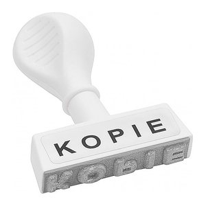 WEDO Textstempel "Kopie" ohne Logo, 1 St.