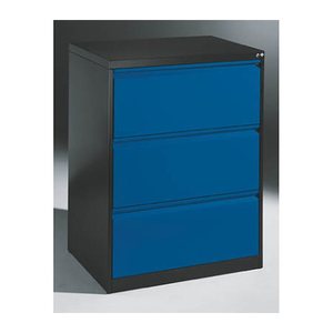 CP C 2000 Acurado Hängeregistraturschrank grau, blau 3 Schubladen 78,7 x 59,0 x 104,5 cm, 1 St.