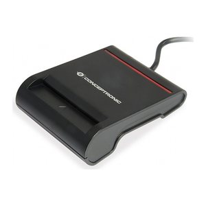 CONCEPTRONIC Smart-ID Kartenleser USB-A2.0 schwarz