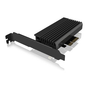 RaidSonic ICY BOX® IB-PCI214M2-HSL  M.2 NVMe/PCIe 4.0 SSD-Adapter, 1 St.