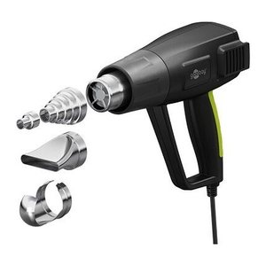 goobay Premium Heißluftfön-Set 1.500 W