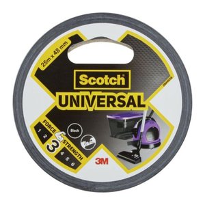Scotch Universal Gewebeband schwarz 48,0 mm x 25,0 m 1 Rolle