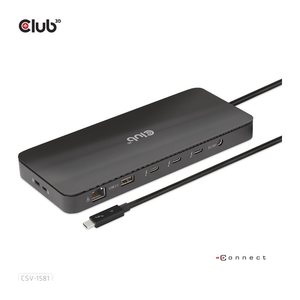 Club3D Thunderbolt4 11-in-1 Dockingstation 2 Displays St/Bu retail