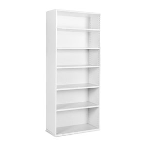 Aktenregal aus Holz – 800 x 375 x 2150 (6 OH) – Weiß