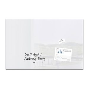 SIGEL Glas-Magnettafel artverum® 100,0 x 65,0 cm weiß