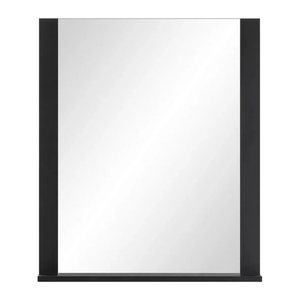 MÖBELPARTNER Spiegel Janne 153029 schwarz 59,6 x 12,3 x 71,1 cm