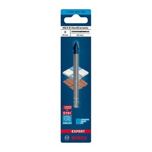 BOSCH Fliesenbohrer EXPERT HEX-9 HardCeramic, Ø 8 mm, 1 St.