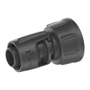 GARDENA Gartenschlauchverbinder Micro-Drip-System 13222-20 13 mm (1/2 Zoll) Wasseranschluss, 26,5 mm (G 3/4 Zoll) Gewinde, 1 St.