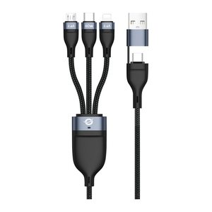 CONCEPTRONIC Kabel USB-C/-A3.0->C/MicroB/+ 480Mbs 1.50m sw