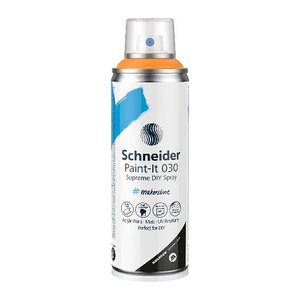 Schneider Paint-It 030 Supreme DIY Acrylspray Sprühfarbe light orange matt, 1 St.