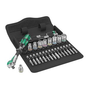 Wera Umschaltknarren-Set 8100 SA 6 Zyklop Speed 05004016001 28-tlg.