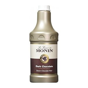 MONIN®  La Sauce de Dunkle Schokolade Dessertsauce, 1,89 l