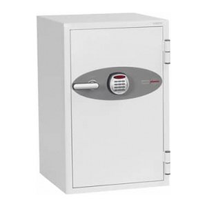 phoenix Tresor Data Combi mit Feuerschutz signalweiß 52,0 x 52,0 x 82,0 cm